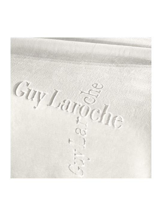 Guy Laroche Decke Kinderbett Samt Beige 110x140cm