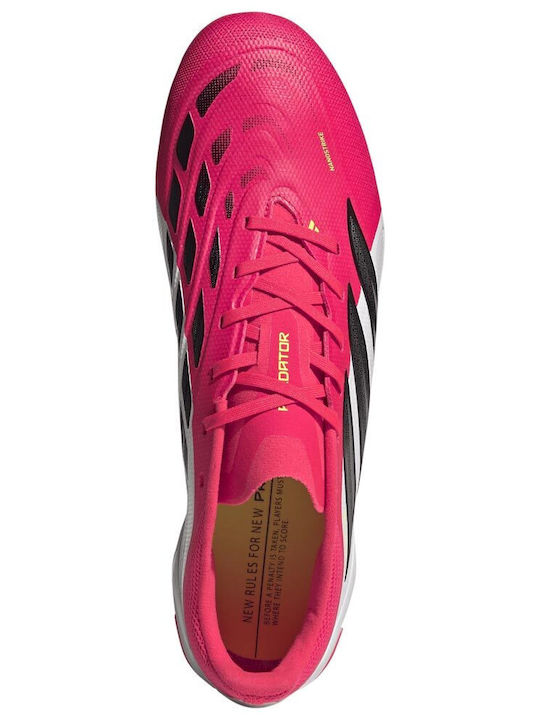 adidas Predator League FG Ποδοσφαιρικά Παπούτσια με Τάπες Κόκκινα
