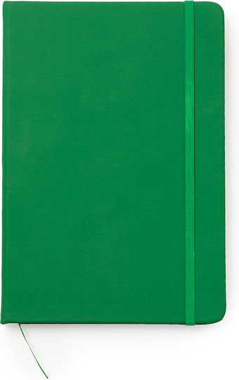 Carnet 100 Foi A5 cu Elastic Verde
