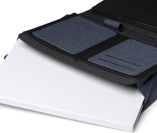 Notebook 80 Sheets A5 with Pen Holder Blue