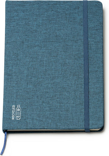 Notebook 80 Sheets A5 with Elastic Gray