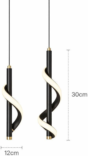 LED Κρεμαστό Φωτιστικό Χρυσό 30x30εκ. LED Κρεμαστό Φωτιστικό Χρυσό 30x30εκ.