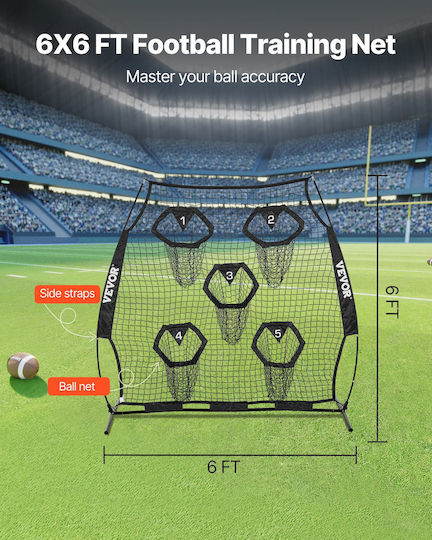 Vevor Soccer Net 182.88x182.88cm