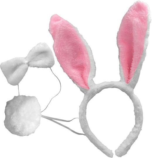 Bunny Carnival Headband made of Plastic 3pcs