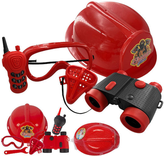 Carnival Accessory made of Plastic Firefighter 6pcs