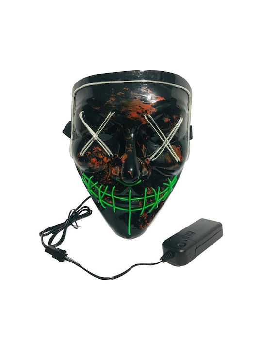 Karnevalsmasken Gesicht Maske Blau