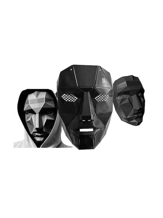 Karnevals- Maske Volles Gesicht Böser Spieler