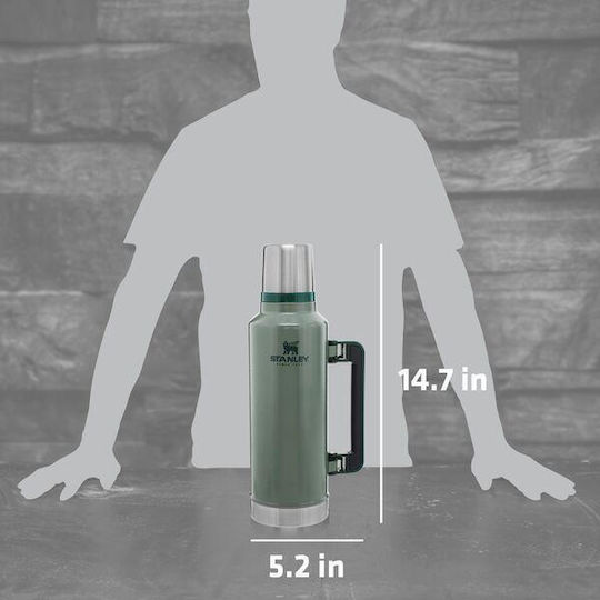 Stanley Classic Legendary Μπουκάλι Θερμός Ανοξείδωτο 1.9lt Hammertone Lake