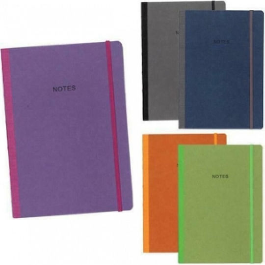 Next Notebook Ruled A4 96 Sheets 3 Subjects Flexi 1pcs (Μiscellaneous colours)