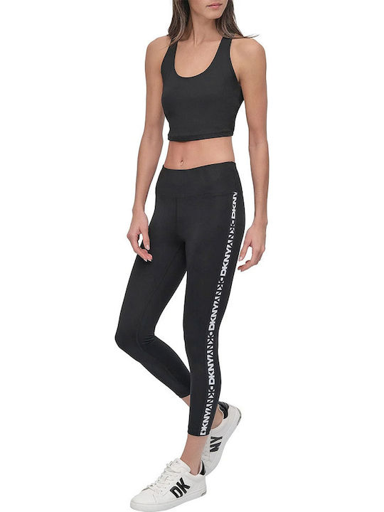 Women's Cropped Legging High Waisted Black