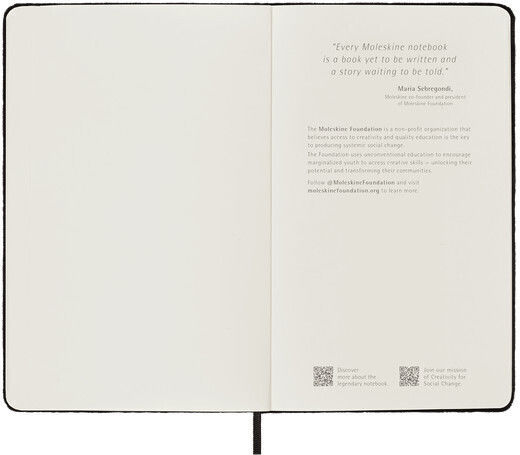 Moleskine Notebook Тетрадка На райета Черен