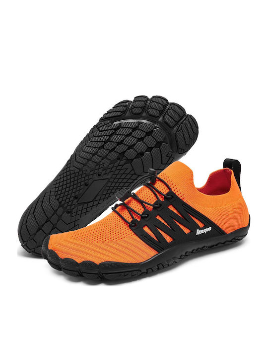 Racqua Men's Beach Shoes Swimming Sports Quick Dry Non-slip Orange 41