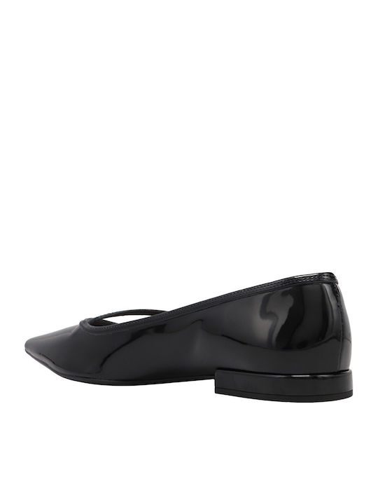 Patent Leather Ballerinas Black