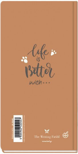 Ημερολόγιο Eβδομαδιαίο 2026 Hb Dogs & Cats 8x16cm Pocket Cat & Dog 522447_a