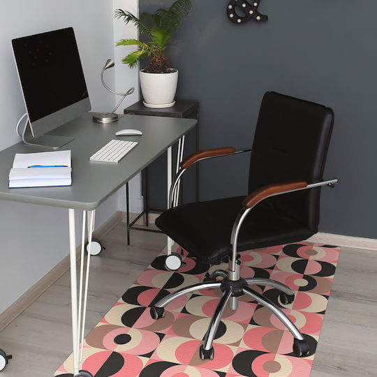 Office Chair Mat for Daily Use Ancient Pattern 120x90 Cm