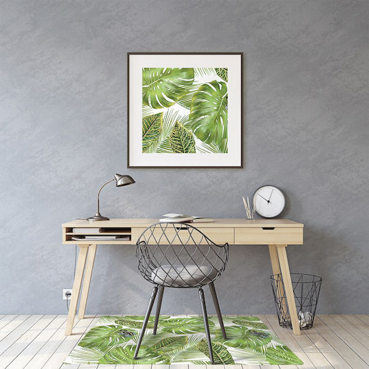 Schutzmatte Für Bürostuhl Schutz vor Abnutzung Frosch Im Blatt 120x90 Cm