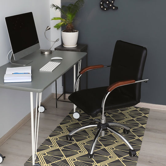 Office Chair Mat Printing Durable Surface Tiles 120x90 Cm