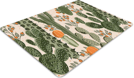 Office Chair Floor Protector Suitable for Office Orange 120x90 Cm