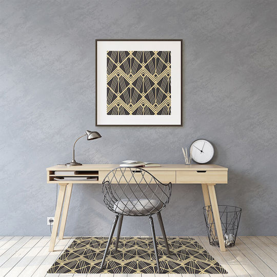 Office Chair Mat Printing Durable Surface Tiles 120x90 Cm