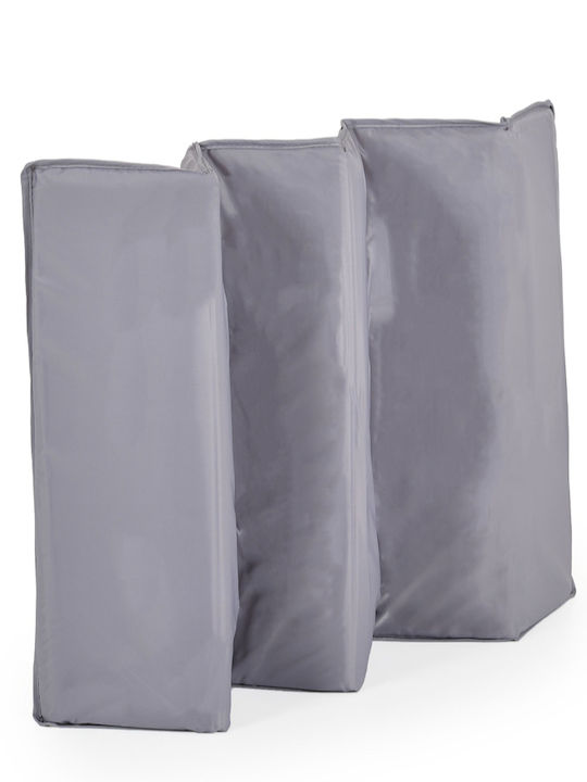 Moni Solo Playpen with Mattress Gray