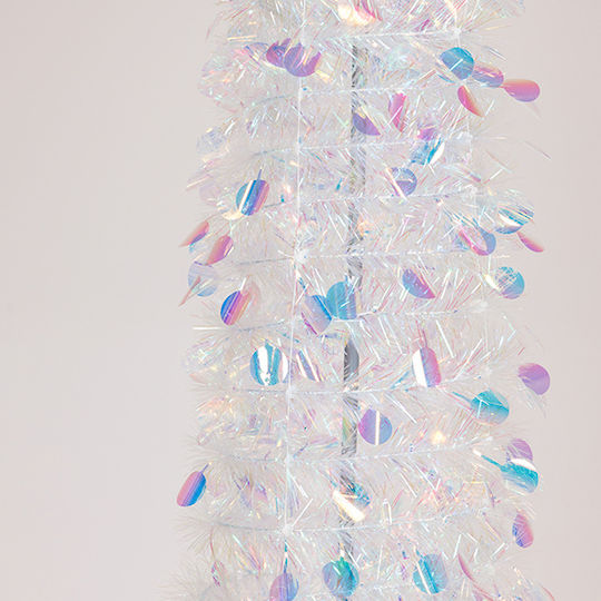Christmas Decorative Plastic Tree Cone 150cm White