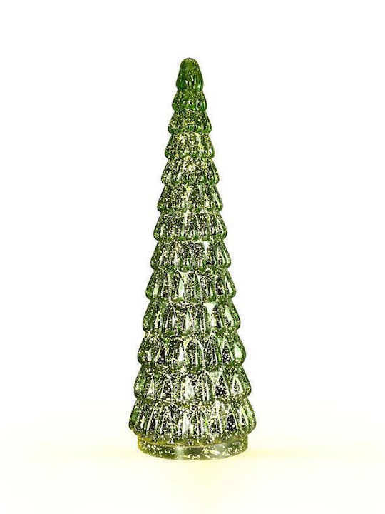 Weihnachtsdekoration Baum 42cm Batterie Grün