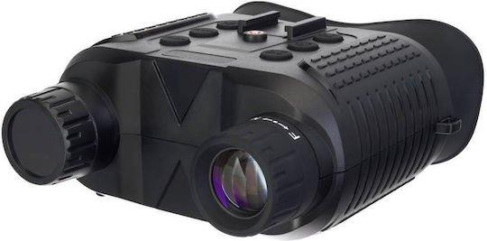 Levenhuk Halo 13x Helmet Binocular Digital Night Vision 1-8x Digital Zoom 30mm Aperture Infrared Illumination 7 Brightness Levels Night Detection Range Up To 350 Meters Ip54 Protection Black