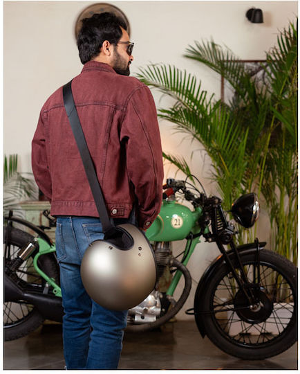 Tripmachine Λουρί Μεταφοράς Κράνους Helmet Harness Black
