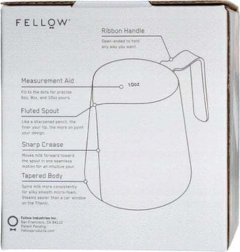 Fellow Γαλατιέρα Barista Χωρητικότητας 350ml Καφέ