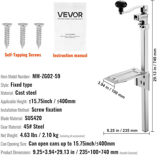 Vevor Kitchen Tool