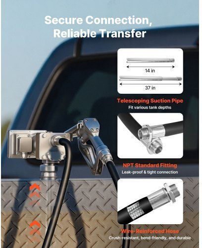 Vevor Transfer Pump with 1" Inlet 12V