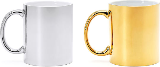 Zala Mug Ceramic Gold 350ml
