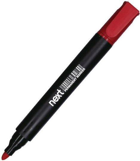 Next Ανεξίτηλος Μαρκαδόρος Red -01