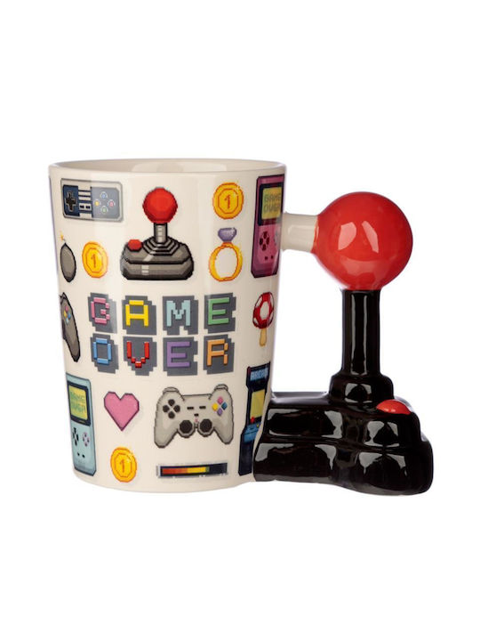 Puckator Game Over Joystick Becher Keramik 400ml
