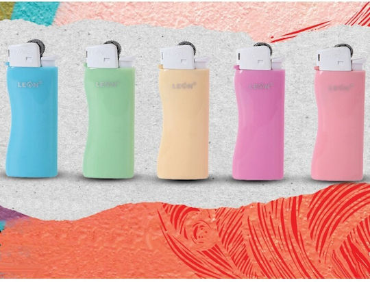 Leonflame Mini Flame Lighter Multicolour 25 Pieces