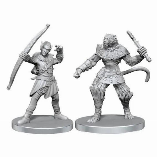 Pathfinder Deepcuts Elf Hunter & Catfolk Bandit