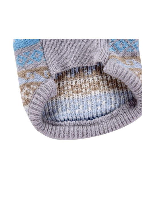 Pet Knitted Sweater Dog in Blue color XXL 22cm.