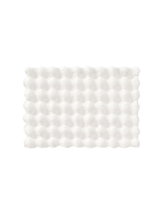 L-c Mounty Αντιολισθητικό Γούνινο 60x90cm Εκρού
