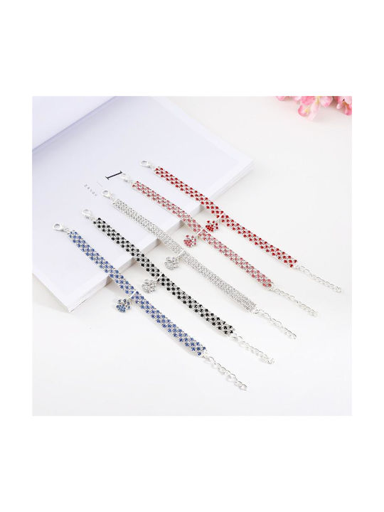 Dog Chain in White color 20cm