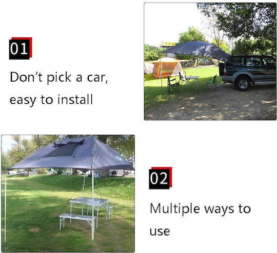 Camping Tent Extension 350x240cm