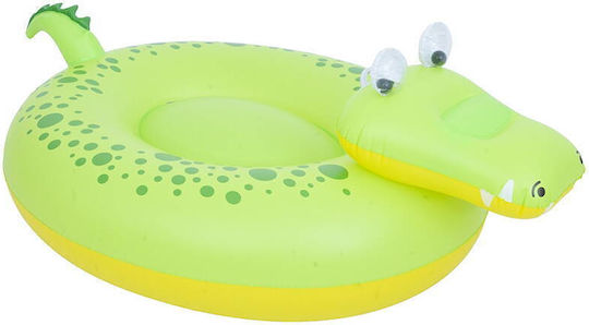 Jilong Kids' Inflatable Pool Mattress Crocodile Green 145x95cm