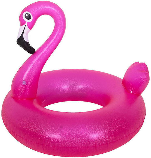 Φουσκωτή Σαμπρέλα Θαλάσσης Flamingo Φούξια