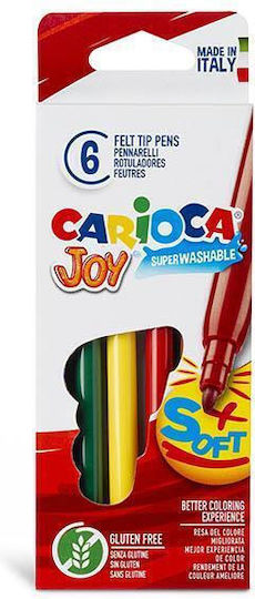 Carioca Joy Маркери за рисуване 2.8мм Комплект 6бр