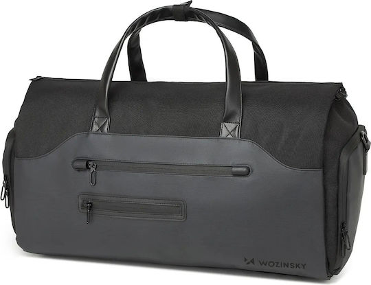 Wozinsky Sack Voyage Back 45lt Black Fabric L52xW26xH33cm
