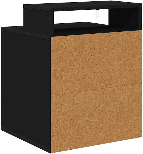 vidaxl Katzenbett Schwarz 42,5 X 40 X 53,5 cm Bearbeitetes Holz