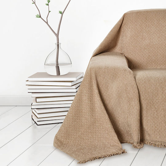 Whitegg Ριχτάρι Τριθέσιου Καναπέ Chenille 180x280εκ. 1-petrol