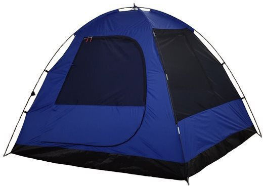 Hupa Astra 4P Summer Camping Tent Tunnel Blue with Double Cloth for 4 People 220x250x170cm