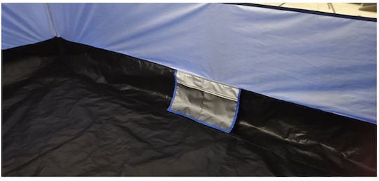 Hupa Astra 4P Summer Camping Tent Tunnel Blue with Double Cloth for 4 People 220x250x170cm