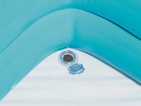 Bestway Детски Round Басейн Надуваем 140x114бр Светлосиня