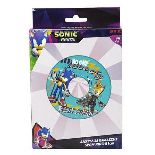 Blue Sonic Swimming Ring 51cm 877-02110